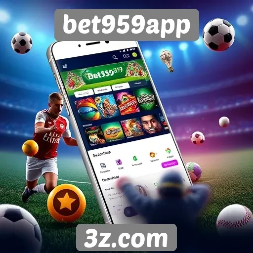 Oferta de jogos e apostas no plataforma bet959app